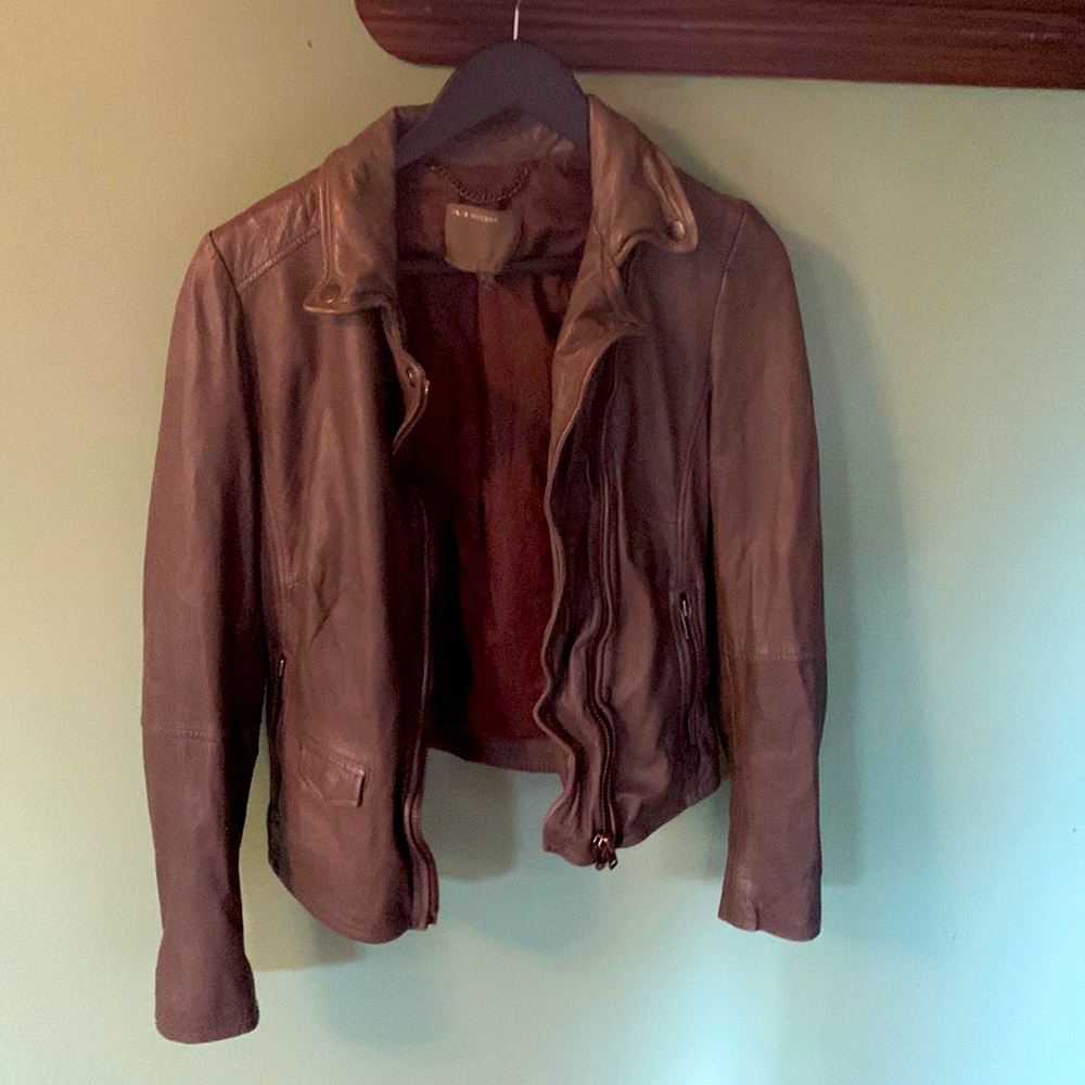 Muubaa leather jacket. BEAUTIFUL!!!